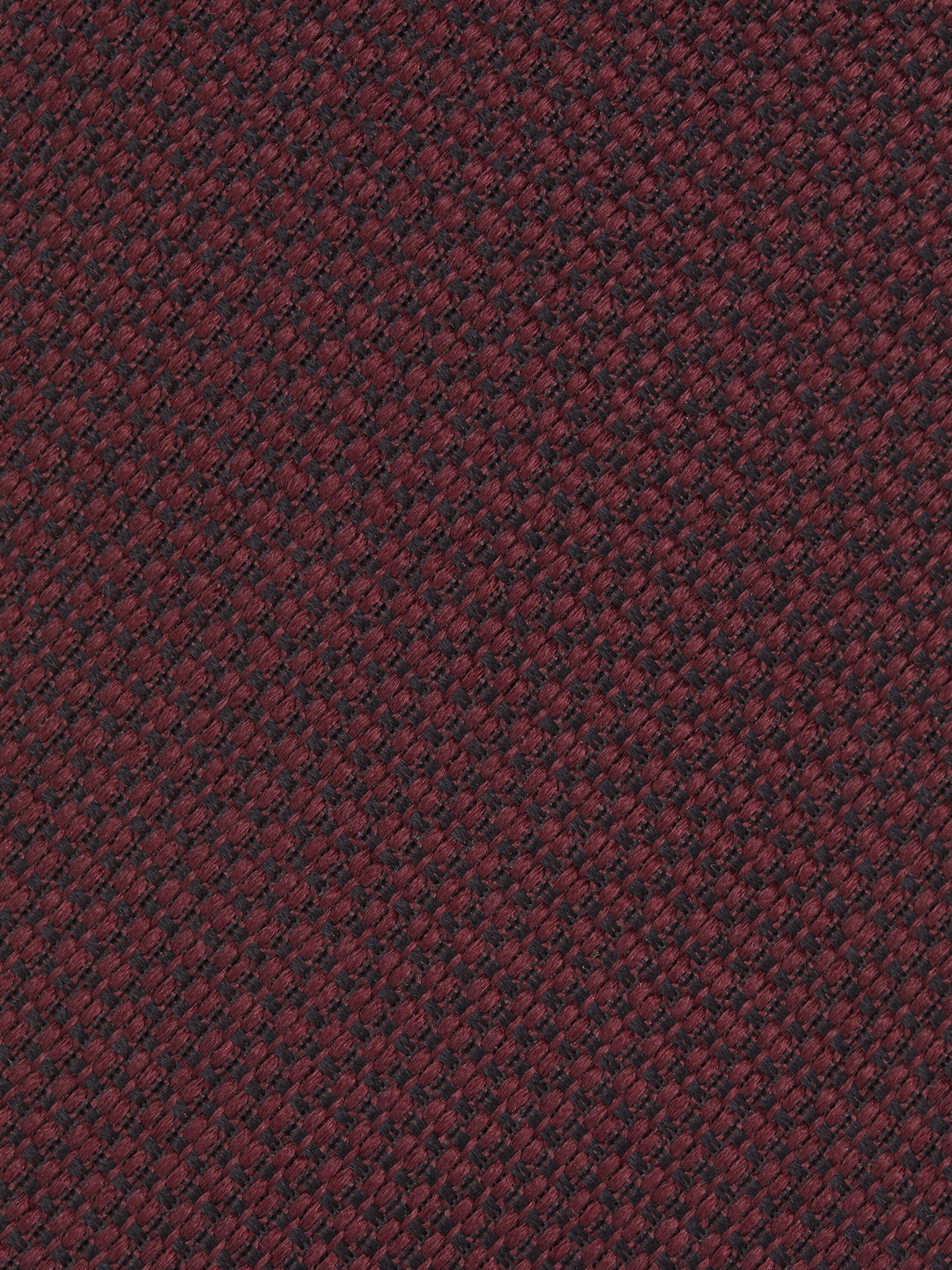 Krawatte aus Seide in Weinrot Detailfoto #1 des Produkts