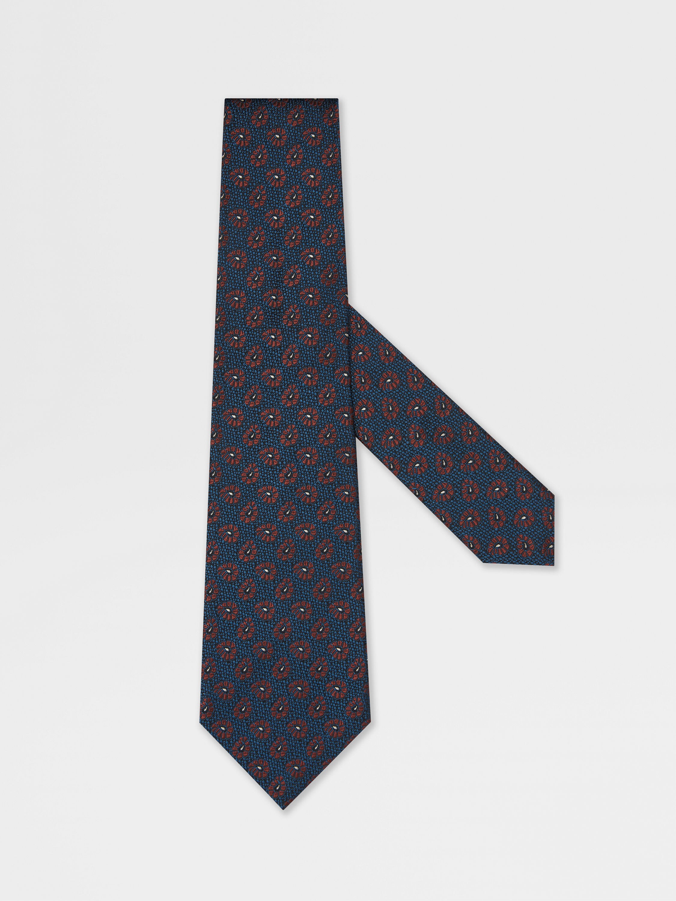 Teal Blue Silk Tie Main product photo