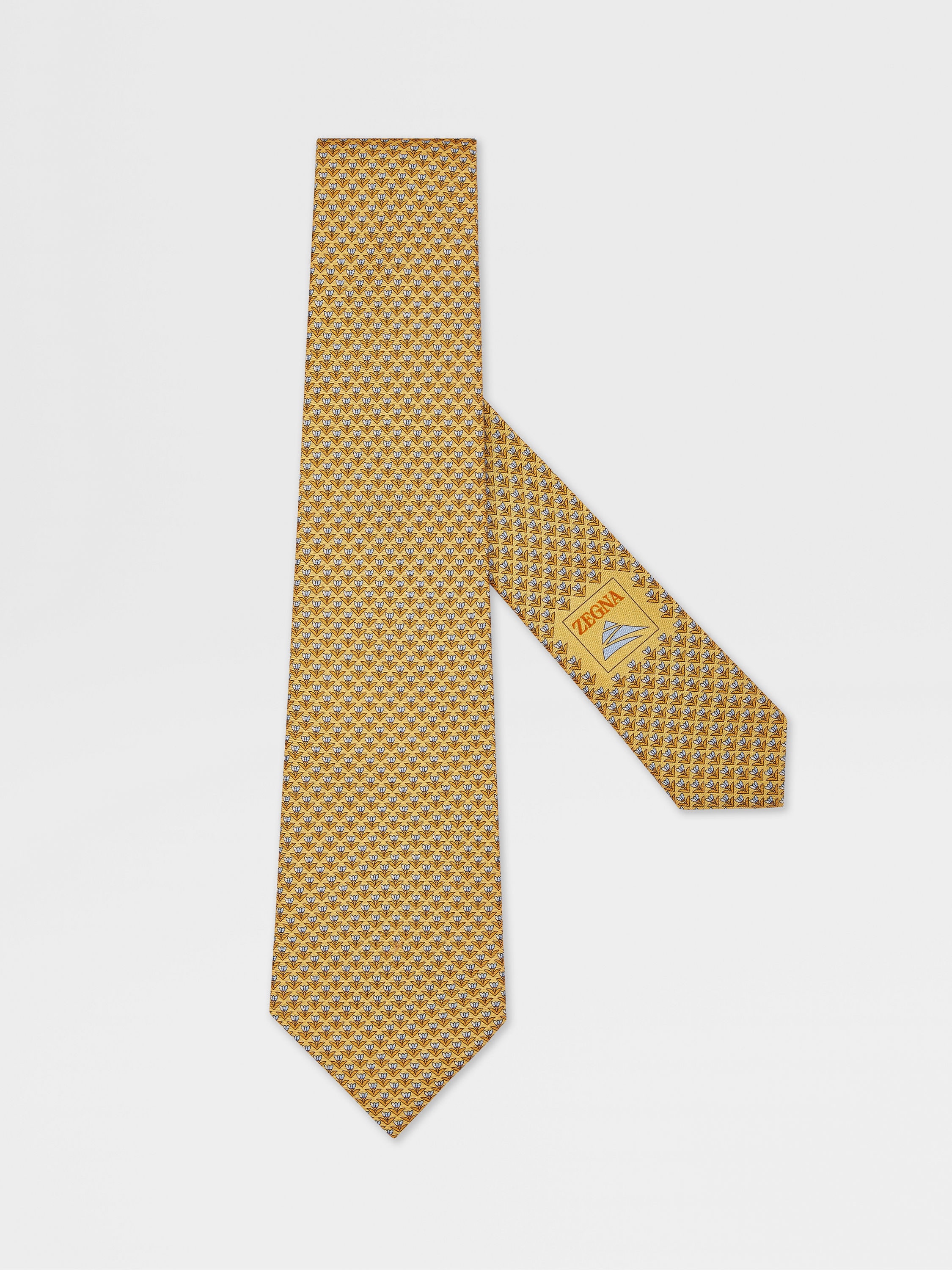 Yellow Silk Tie Main product photo