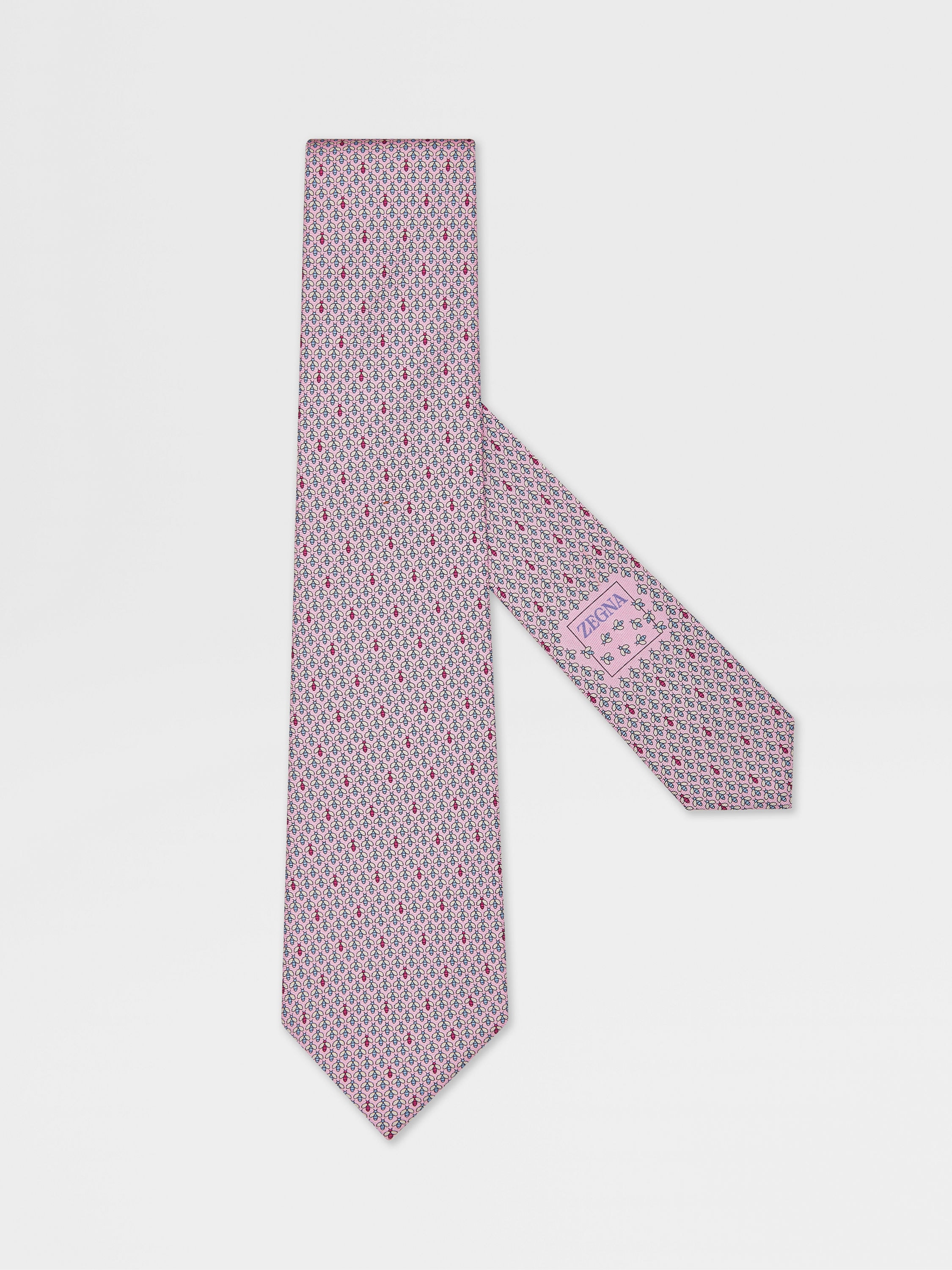 Pink Silk Tie Main product photo