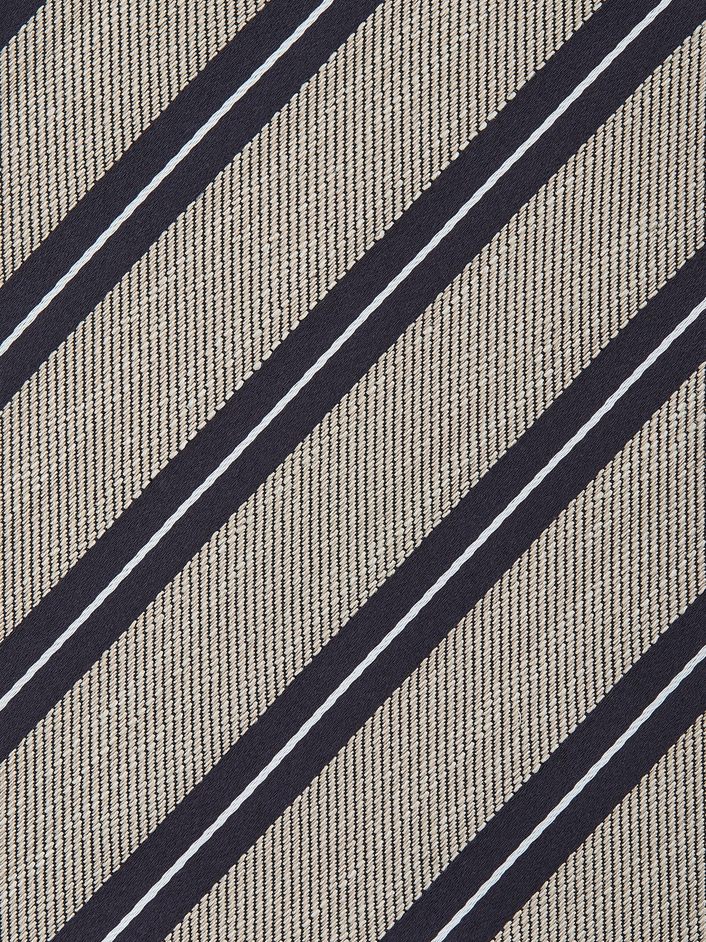 Light Taupe Silk and Linen Tie Product detail photo #1