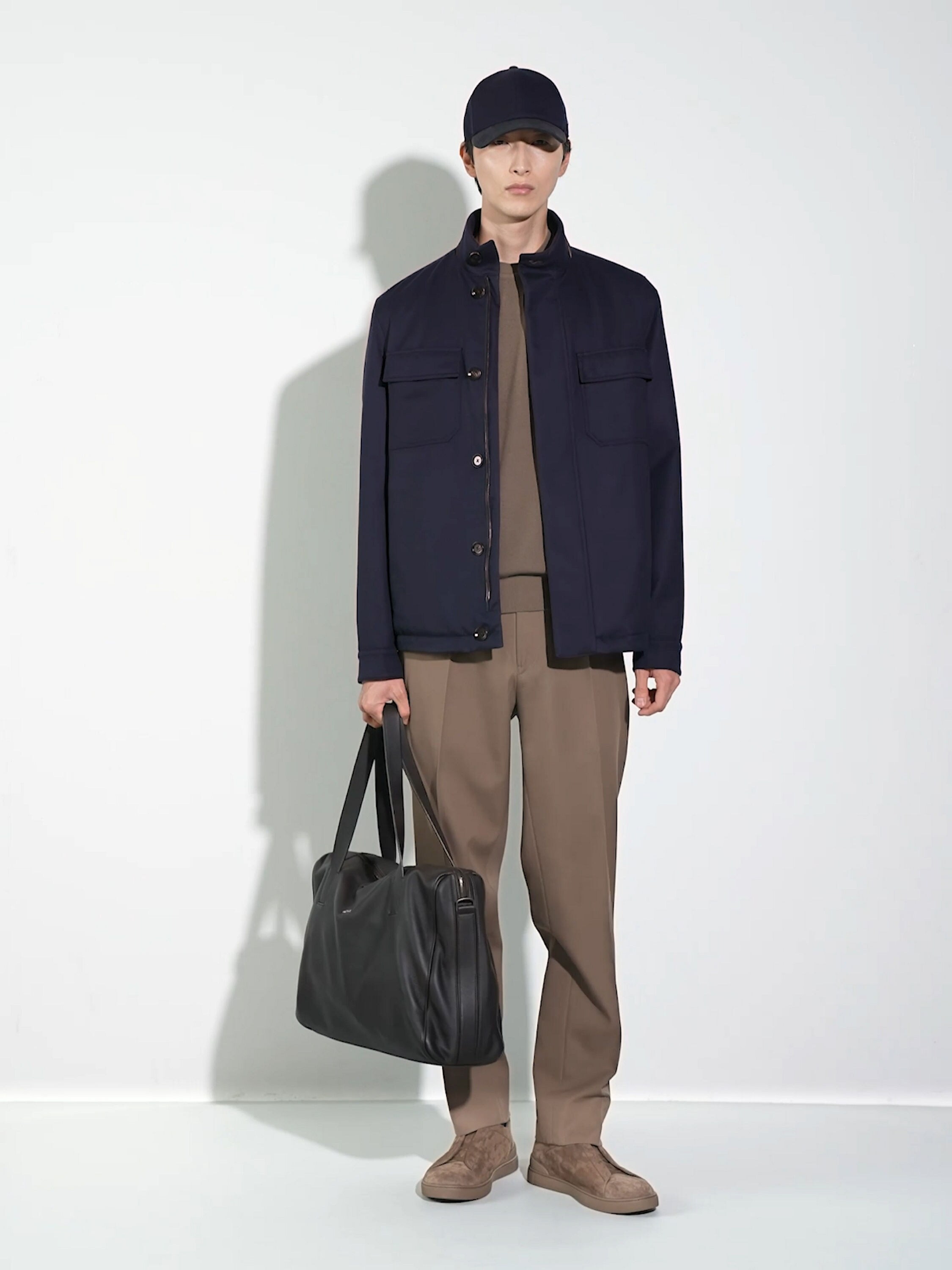 Dark Blue Vellus Aureum Baseball Cap