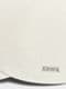 White Oasi Lino Baseball Cap Product detail photo #1